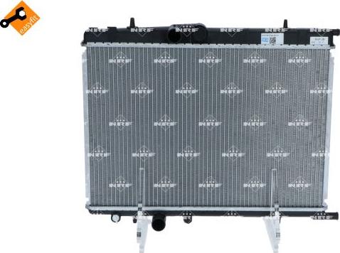 NRF 53424 - Радиатор, охлаждение двигателя autodif.ru