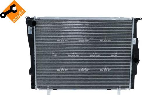 NRF 53473 - Радиатор, охлаждение двигателя autodif.ru
