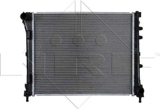 NRF 53527 - Радиатор, охлаждение двигателя autodif.ru