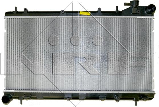 NRF 53696 - Радиатор, охлаждение двигателя autodif.ru