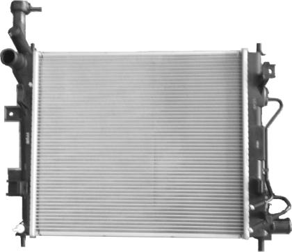 NRF 53147 - Радиатор, охлаждение двигателя autodif.ru