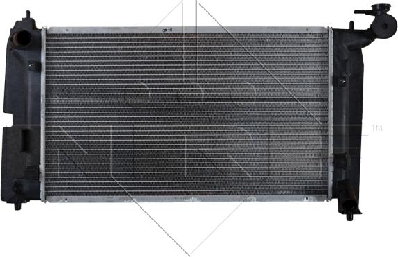 NRF 53373 - Радиатор, охлаждение двигателя autodif.ru