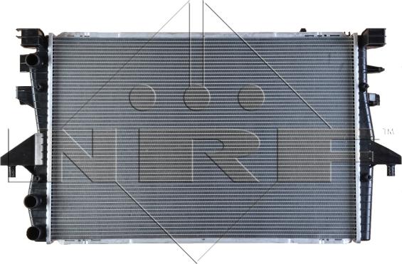 NRF 53796 - Радиатор, охлаждение двигателя autodif.ru