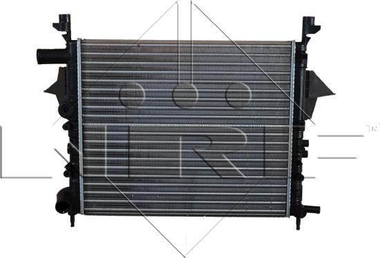NRF 529513 - Радиатор, охлаждение двигателя autodif.ru