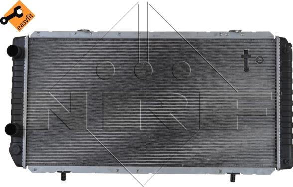NRF 52062 - Радиатор, охлаждение двигателя autodif.ru