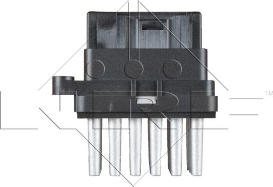 NRF 342016 - резистор вентилятора печки! 2хсезон. климатконтроль\ Ford Focus II 1.6i 04> autodif.ru