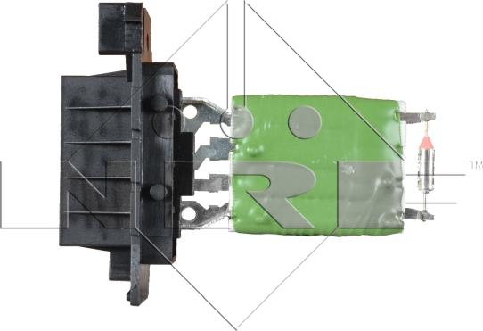 NRF 342012 - резистор вентилятора печки!\ Citroen Relay III, Peugeot Boxer III autodif.ru