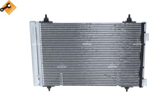NRF 35611 - радиатор кондиционера!\ Citroen C4, Peugeot 307 1.4-2.0 03> autodif.ru