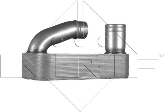 NRF 31245 - Масляный радиатор, двигательное масло autodif.ru