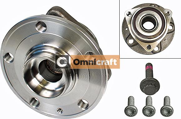 Omnicraft 2466948 - Комплект подшипника ступицы колеса autodif.ru