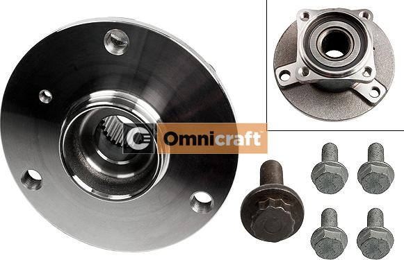 Omnicraft 2466535 - Комплект подшипника ступицы колеса autodif.ru