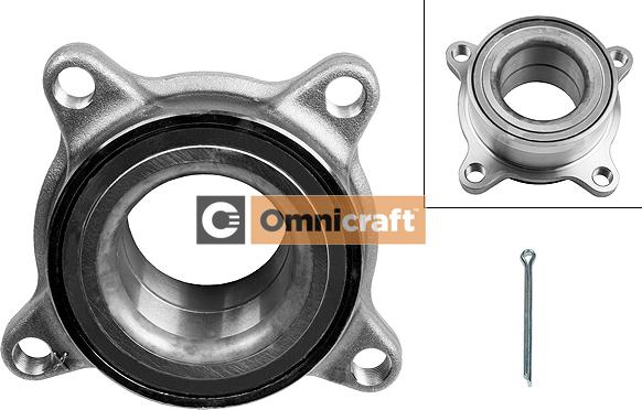 Omnicraft 2466832 - Комплект подшипника ступицы колеса autodif.ru
