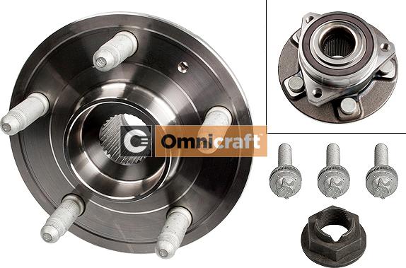 Omnicraft 2466871 - Комплект подшипника ступицы колеса autodif.ru