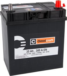 Omnicraft 2130444 - Стартерная аккумуляторная батарея, АКБ autodif.ru