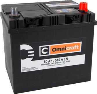 Omnicraft 2130440 - Стартерная аккумуляторная батарея, АКБ autodif.ru