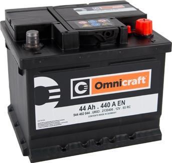 Omnicraft 2130406 - Стартерная аккумуляторная батарея, АКБ autodif.ru