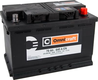 Omnicraft 2130416 - Стартерная аккумуляторная батарея, АКБ autodif.ru