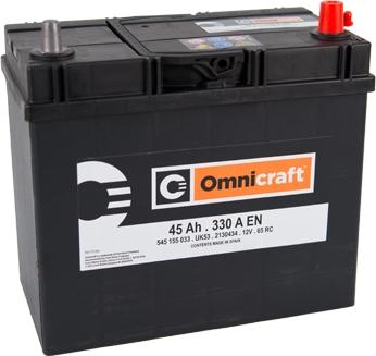 Omnicraft 2130434 - Стартерная аккумуляторная батарея, АКБ autodif.ru