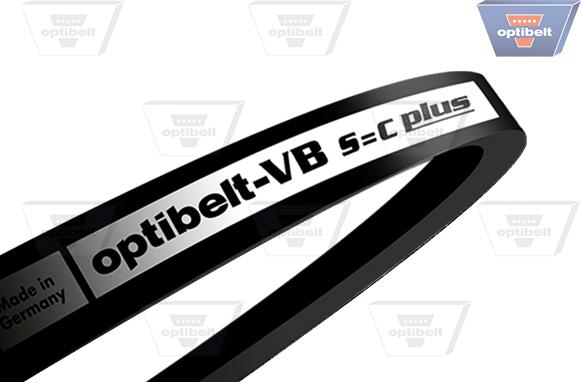 Optibelt 13 x 825 - Клиновой ремень, поперечные рёбра autodif.ru