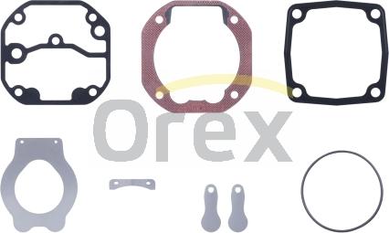 Orex 113177 - Комплект прокладок, вентиль ламелей autodif.ru