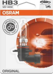 Osram 9005-01B - Лампа HB3 12V 60W P20d ORIGINAL LINE качество оригинальной з/ч (ОЕМ) 1 шт. autodif.ru