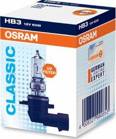 Osram 9005 - Лампа накаливания, фара дальнего света autodif.ru