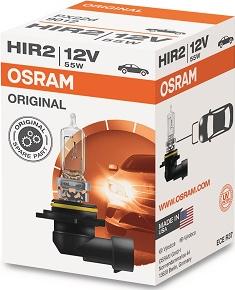 Osram 9012 - Лампа накаливания, фара дальнего света autodif.ru