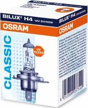 Osram 64193CLC - Лампа 12 В H4 60/55 Вт Р43 галогенная Classik Osram autodif.ru