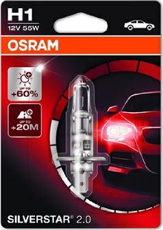 Osram 64150SV2-01B - Лампа накаливания, фара дальнего света autodif.ru
