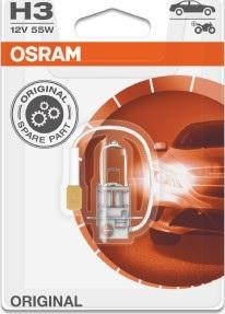Osram 64151-01B - Лампа H3 12V 55W PK22s ORIGINAL LINE качество оригинальной з/ч (ОЕМ) 1 шт autodif.ru