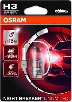 Osram 64151NBU-01B - Лампа накаливания, фара дальнего света autodif.ru