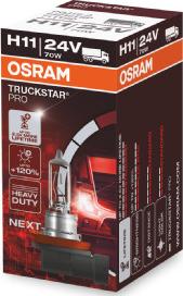Osram 64216TSP - Лампа автомобильная H11 24V- 70W (PGJ19-2) Truckstar Pro (Osram) autodif.ru