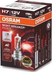 Osram 64210NBS - Лампа H7 12V 55W PX26d NIGHT BREAKER SILVER +100% больше света 1 шт. autodif.ru