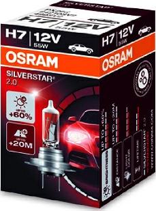 Osram 64210SV2 - Лампа накаливания, фара дальнего света autodif.ru