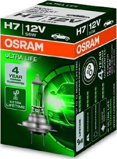 Osram 64210ULT - Лампа галогеновая головного света H7 PX26d Ultra Life 12V 55W Картон 1шт autodif.ru