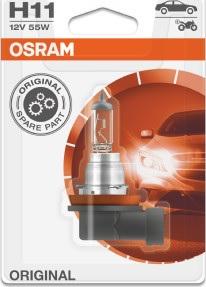 Osram 64211-01B - Лампа H11 12V 55W PGJ19-2 ORIGINAL LINE качество оригинальной з/ч (ОЕМ) 1 шт. autodif.ru