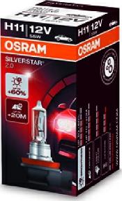 Osram 64211SV2 - Лампа накаливания, фара дальнего света autodif.ru