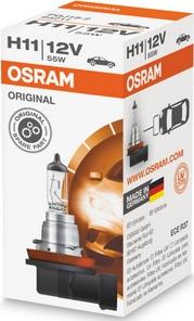 Osram 64211 - Лампа H11 12V 55W PGJ19-2 ORIGINAL LINE качество оригинальной з/ч (ОЕМ) 1 шт. autodif.ru