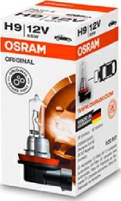 Osram 64213 - Лампа H9 12V 65W PGJ19-5 ORIGINAL LINE качество оригинальной з/ч (ОЕМ) 1 шт. autodif.ru