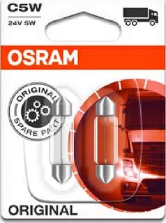 Osram 6423-02B - Лампа накаливания, фонарь освещения номерного знака autodif.ru