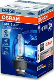 Osram 66440CBI - 66440CBI_лампа XENARC COOL BLUE INTENSE! 1шт. (D4S) 42V 35W P32d-5 цвет. темп. 6000К autodif.ru