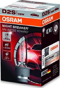 Osram 66240XNB - Лампа накаливания, фара дальнего света autodif.ru