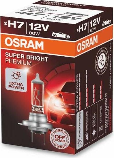 Osram 62261SBP - Лампа накаливания, фара дальнего света autodif.ru