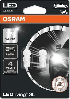 Osram 2825DWP-02B - Лампа накаливания, освещение салона autodif.ru