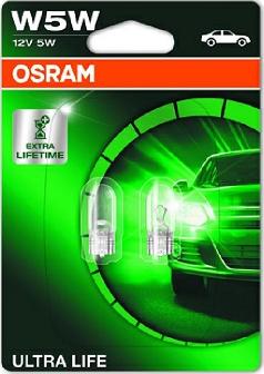 Osram 2825ULT-02B - Лампа накаливания, фонарь указателя поворота autodif.ru