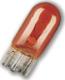 Osram 2827 - Лампа 12 V 5 W стоп-сигнал, повторитель, габарит б/цок (оранж) (2.1x9.5d) Osram autodif.ru