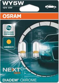 Osram 2827DC-02B - Лампа накаливания, фонарь указателя поворота autodif.ru