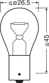 Osram 7510TSP - Лампа PY21W 24V 21W BAU15s TRUCKSTAR PRO (Складная картонная коробка) autodif.ru