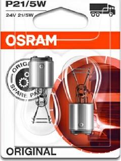 Osram 7537-02B - Лампа накаливания, фонарь указателя поворота autodif.ru