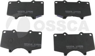 OSSCA 11926 - Тормозные колодки, дисковые, комплект autodif.ru